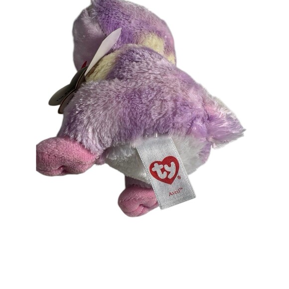 TY Beanie Boos AVRIL 6 Inch Bunny 2016 Retired NEW w/ Tag - Picture 9 of 12